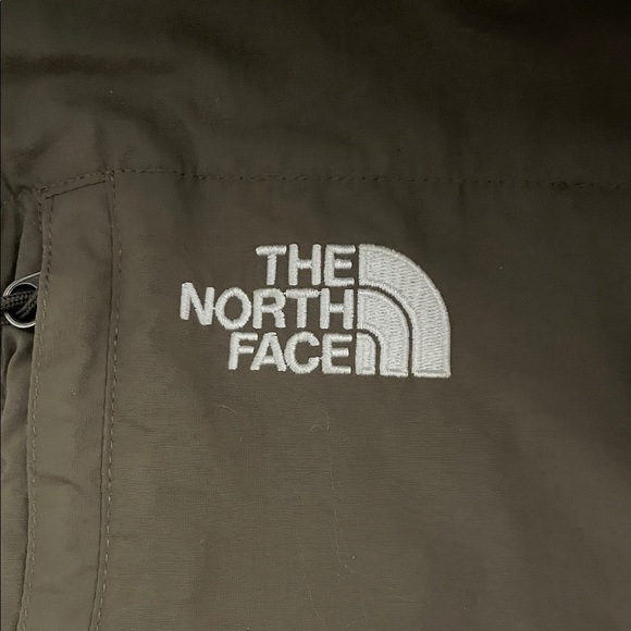 The North Face Khaki Gray Fleece Jacket sz S - Picture 2 of 8
